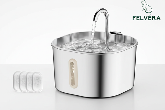 Premium Cat Water Fountain - Felvéra